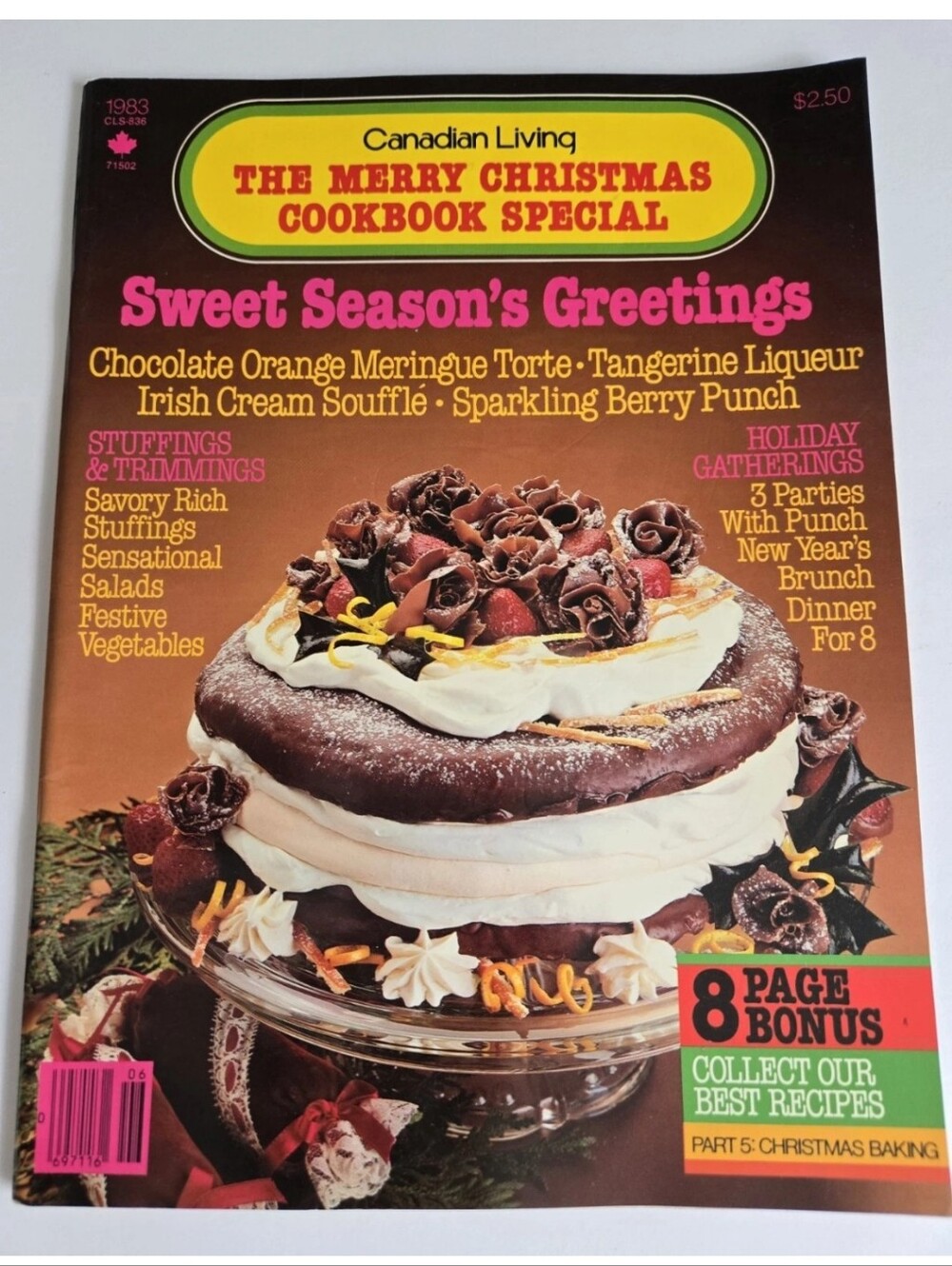 Canadian Living The Sweet Tastes of Spring Cookbook Vintage